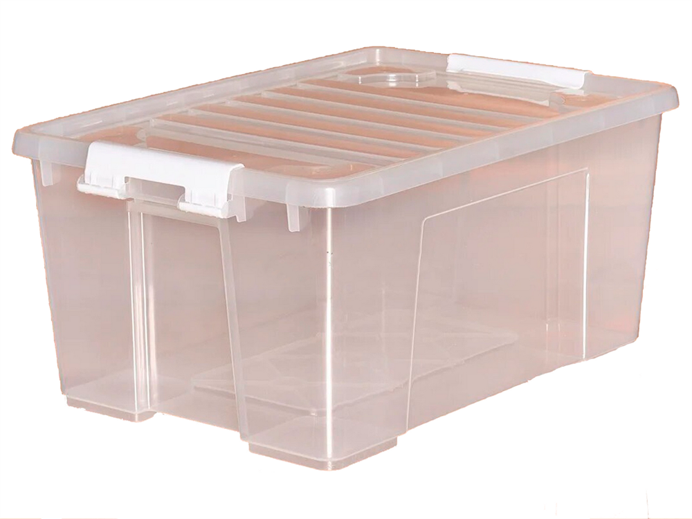 Пластиковый контейнер с крышкой Top Box 40 л. (550x395x260 мм)  в .