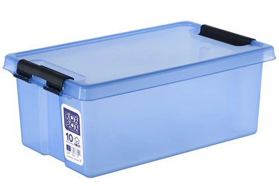 Пластиковый контейнер с крышкой Rox Box HOME 10 л. (400x255x150 мм) - фото 11738