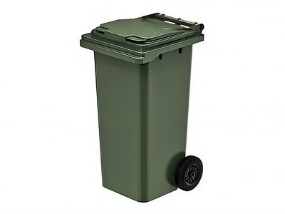 Пластиковый контейнер для мусора МК 120 л. (555x480x937 мм) - фото 12067