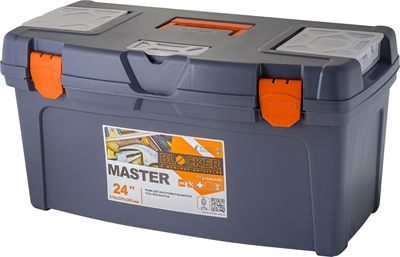 Ящик для инструментов Master Economy 24, съёмные органайзеры (610х315х310 мм) - фото 13271