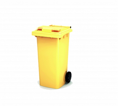 Пластиковый контейнер для мусора МК 120 л. (555x480x937 мм) - фото 13812