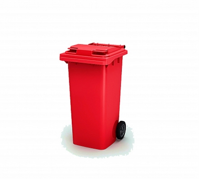 Пластиковый контейнер для мусора МК 120 л. (555x480x937 мм) - фото 13813