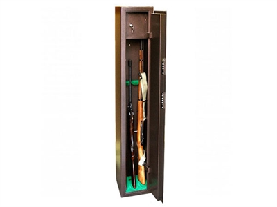 Оружейный шкаф КО-036т на 3 ружья - фото 18512