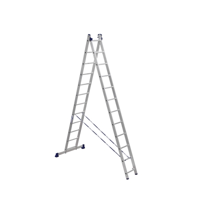 Алюминиевая двухсекционная лестница 2*12 H2 5212 H2 5212 - фото 46238