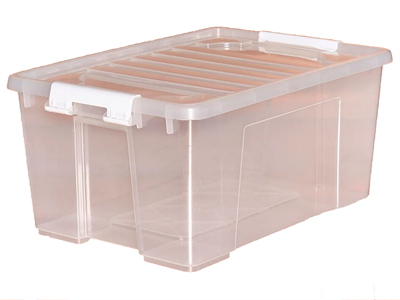 Пластиковый контейнер с крышкой Top Box 40 л. (550x395x260 мм) - фото 4669