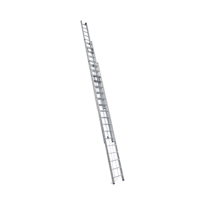 Алюминиевая трехсекционная лестница выдвижная с тросом 3*10 SR3 3310 SR3 3310 - фото 46895