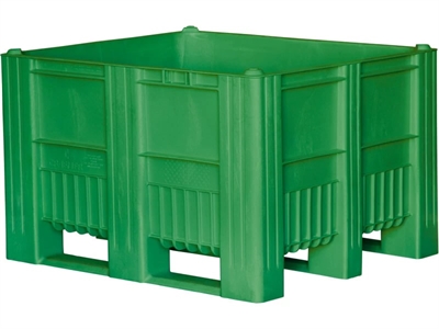 Контейнер BoxPallet 1200x1000x740 мм сплошной на полозьях 12410