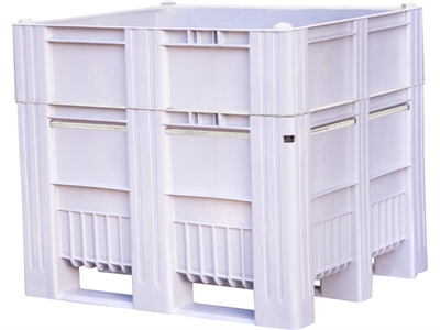 Контейнер BoxPallet 1200x1000x1035 мм сплошной на полозьях 12421