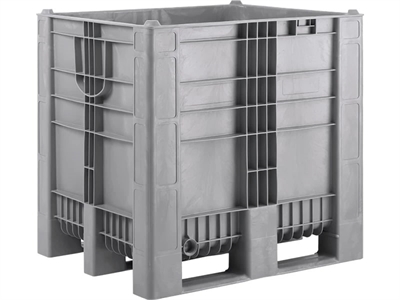 Контейнер BoxPallet 1200x1000x1140 мм сплошной на полозьях 12425