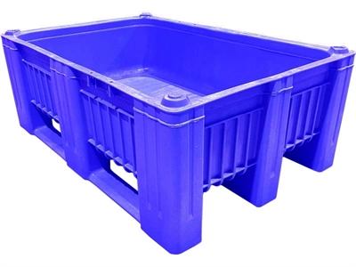 Контейнер BoxPallet 1200х800х435 мм сплошной на полозьях 12426