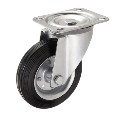 Колесо промышленное поворотное Стелла-техник 4101-160 (160 мм; г/п 180 кг) 4101-160