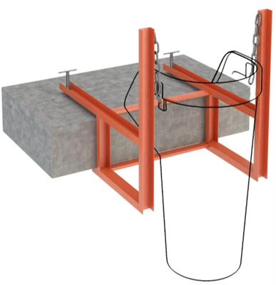 Кронштейн балконный для мусоросброса М-Кронштейн-Б