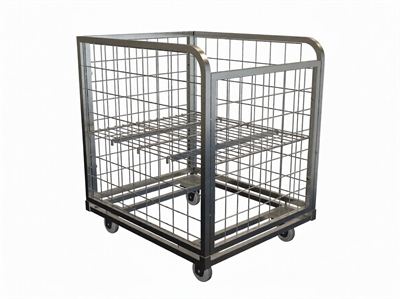 Контейнер сетчатый на колёсах без двери 04.01.004.02.14.0001.00