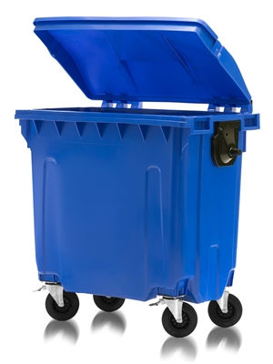 Пластиковый контейнер для ТКО 770 л. (1362x800x1369 мм) 12779