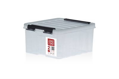 Пластиковый контейнер с крышкой Rox Box 2,5 л. (210x170x100 мм) - фото 6948
