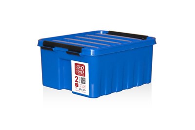 Пластиковый контейнер с крышкой Rox Box 2,5 л. (210x170x100 мм) - фото 9174