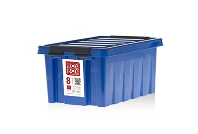 Пластиковый контейнер с крышкой Rox Box 8 л. (335x220x160 мм) - фото 9192