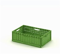 Пластиковый ящик складной для овощей и фруктов 600x400x180 мм