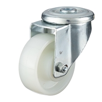 Колесо Стелла-техник N45080PNYD, Ø 80 мм, полиамид, поворотное с отверстием 12 мм, подшипник скольжения, г/п=200 кг N45080PNYD