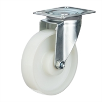 Колесо Стелла-техник N48125PNY поворотное, Ø 125 мм, полиамид, подшипник скольжения, г/п=250 кг N48125PNY