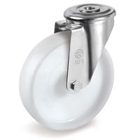 Колесо Tellure Rota 687700 поворотное, Ø 65 мм, нагрузка 120 кг, полиамид 687700