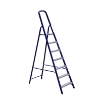 Стремянка стальная окрашенная с алюминиевыми ступенями 7 ст. M8407 Алюмет M8407 Стремянка стальная окрашенная с алюминиевыми ступенями 7 ст. M8407 Алюмет M8407