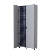 Шкаф с дверьми на 90 коробов ЛДСП С-2-90Д С-2-90Д