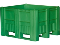 Контейнер BoxPallet 1200x1000x740 мм сплошной на полозьях 12410