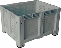 Контейнер Big Box 1200x1000x580 мм перфорированный на ножках 12416