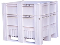 Контейнер BoxPallet 1200x1000x1035 мм сплошной на полозьях 12421