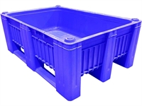 Контейнер BoxPallet 1200х800х435 мм сплошной на полозьях 12426