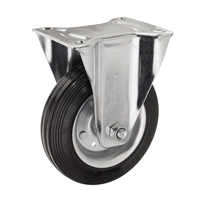 Колесо промышленное неповоротное Стелла-техник 4102-160 (160 мм; г/п 180 кг) 4102-160