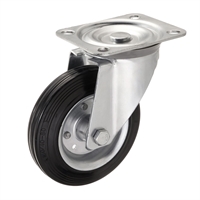 Колесо промышленное поворотное Стелла-техник 4101-160 (160 мм; г/п 180 кг) 4101-160