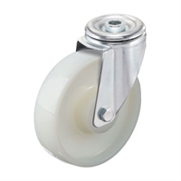 Колесо нейлоновое поворотное Стелла-техник N45125PNYD (125 мм; г/п 250 кг) N45125PNYD