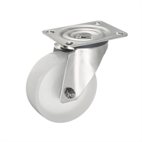 Колесо поворотное на НЕРЖАВЕЙКЕ Стелла-техник 5901-80 (80 мм; г/п 180 кг) 5901-80