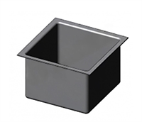 Пластиковая емкость открытая 14 л ЕЕО14