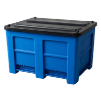 Контейнер Box Pallet 1200х1000х760 мм сплошной на полозьях 12767