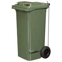 Пластиковый контейнер для мусора МК 120 л. с педалью (555x480x937 мм) 27.C29.P