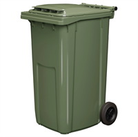 Пластиковый контейнер для мусора МК 240 л. (721x582x1069 мм) 24.C29