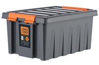Rox Box Ящик с крышкой, 8 л, особопрочный серия PRO