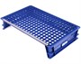 Пластиковый лоток трехбортный перфорированный 740х465х145 мм 740465145-12