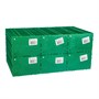 Короб с выдвижным ящиком С-2 зеленый/прозрачный С-2-зеленый-прозрачный - фото 11205