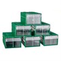 Короб с выдвижным ящиком С-2 зеленый/прозрачный С-2-зеленый-прозрачный - фото 11208