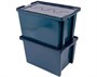 Пластиковый ящик с распашной крышкой 600х400х365 мм 600400365-00