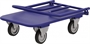 Тележка платформенная со складной ручкой, система трансформации - педаль. ТПСР-МП ТПСР-МП