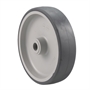 Колесо промышленное 80 мм Tellure Rota 711101 нагрузка 70 кг, под ось, термопластичная серая резина, полипропилен 711101