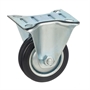 Колесо промышленное неповоротное Стелла-техник 4002-75 диаметр 75 мм, г/п 50 кг, резина / сталь 4002-75