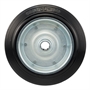 Колесо промышленное под ось 20 мм Стелла-техник 4000-250(ось20) диаметр 250 мм, г/п 210 кг, резина, сталь 4000-250(ось20)