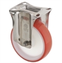 Колесо Tellure Rota 605703 неповоротное, Ø 125 мм, нагрузка 220 кг, полиуретан, полиамид 605703