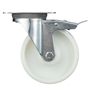 Колесо Стелла-техник N48160PNYB поворотное с тормозом, Ø 160 мм, полиамид, подшипник скольжения, г/п=350 кг N48160PNYB